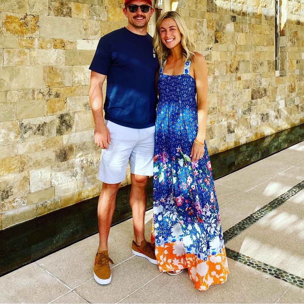 Worn once maxi dress